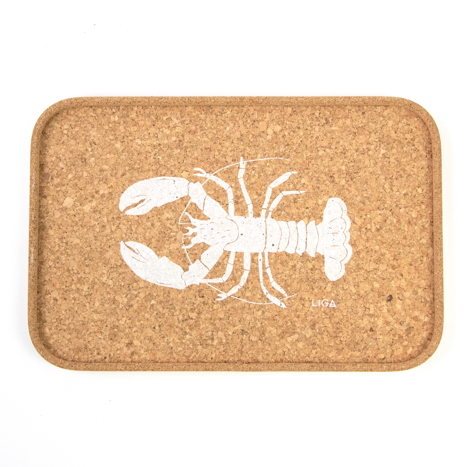 Tablett CORK LOBSTER  30x20 cm