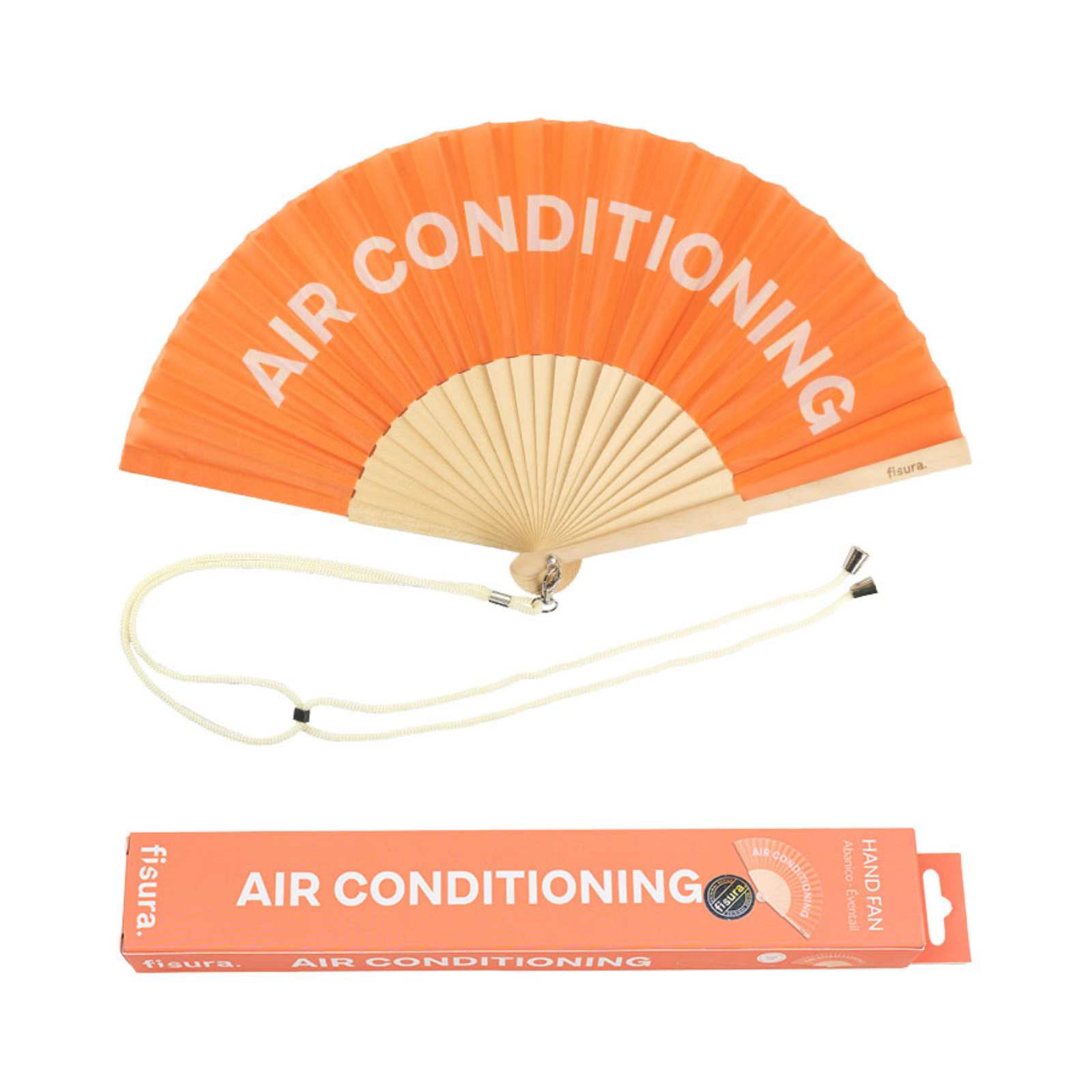 Éventails AIR CONDITIONING orange 