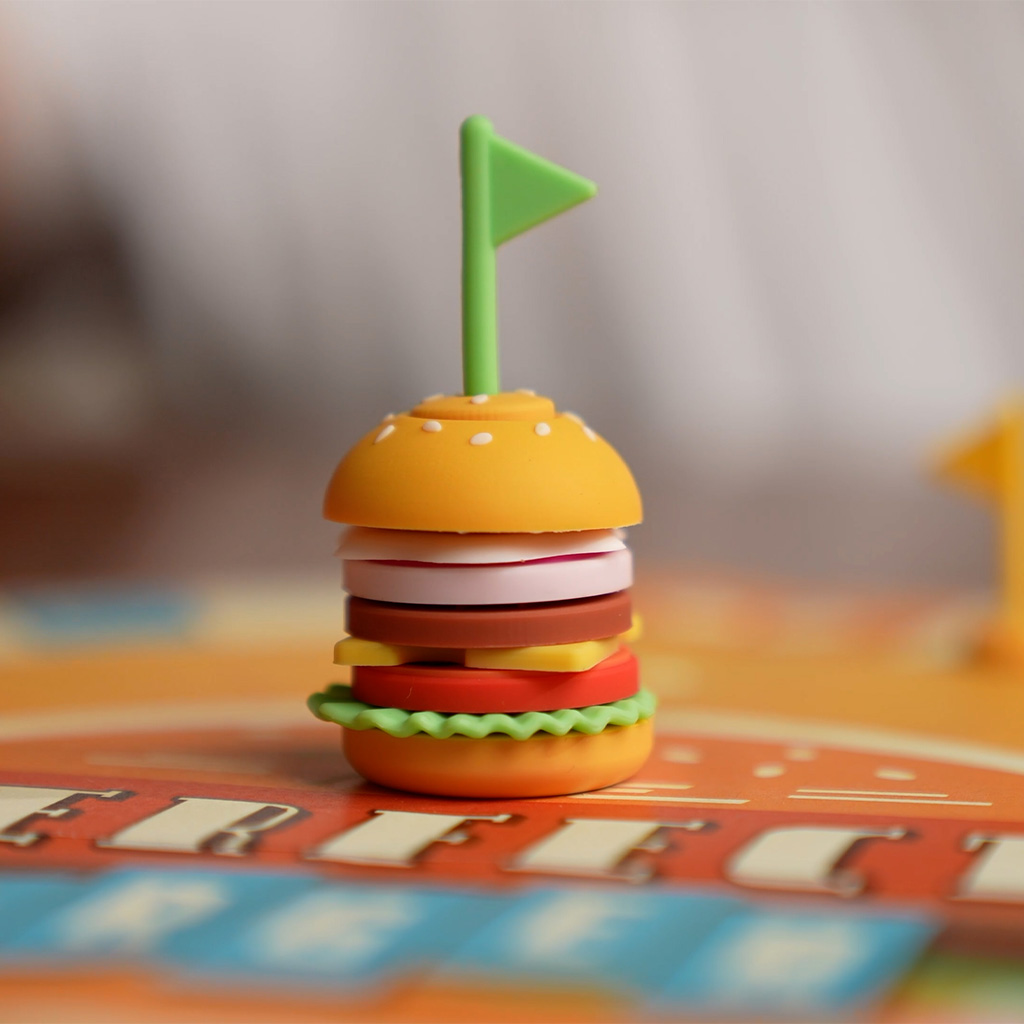 Brettspiel Retro THE PERFECT BURGER 