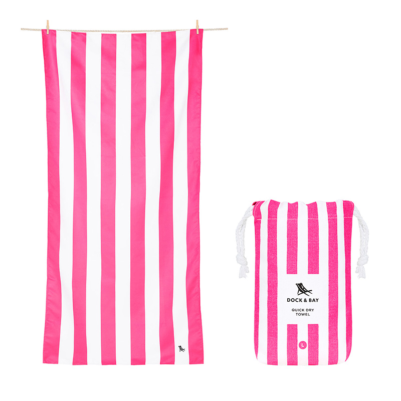 Towel CABANA L pink