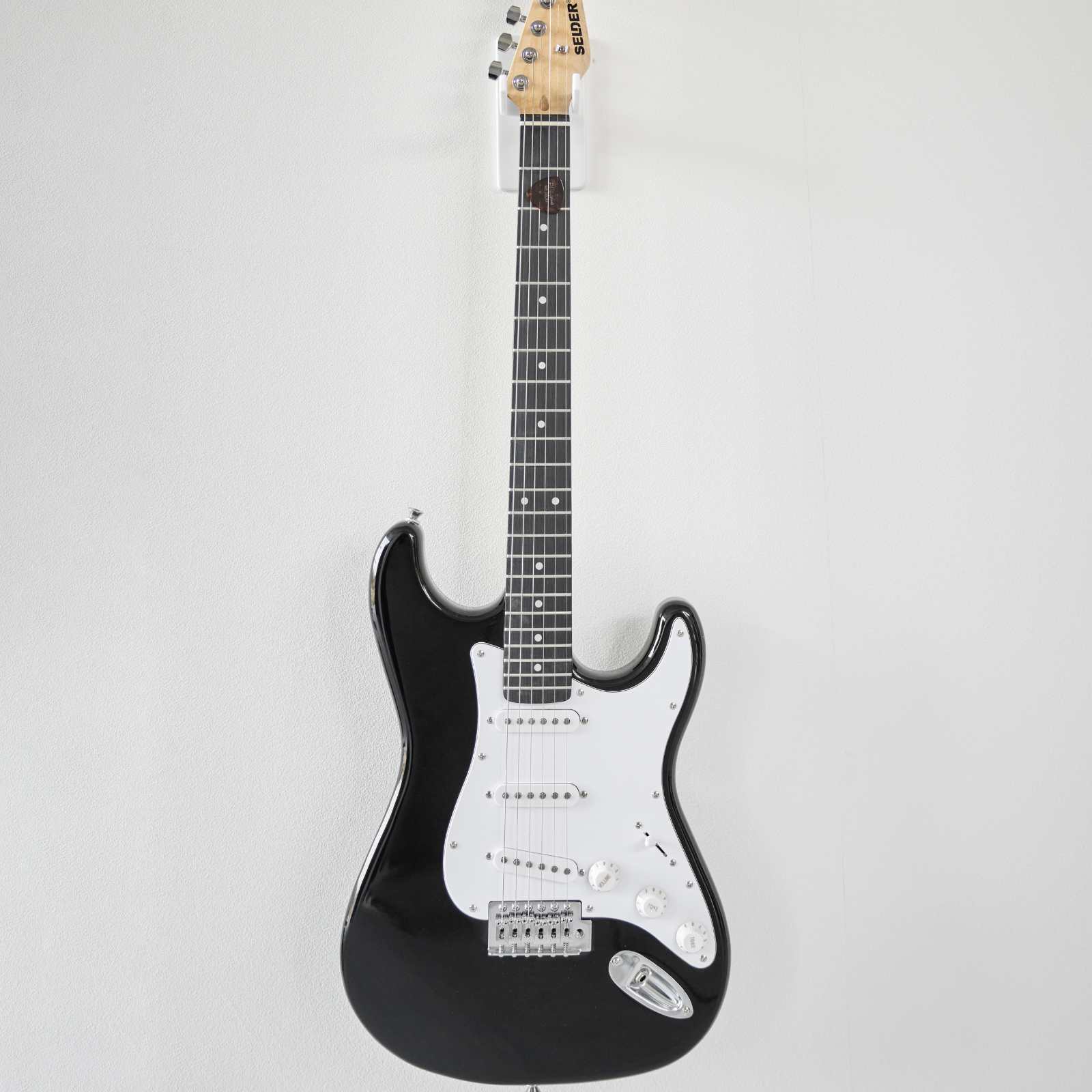 Wand-Gitarrenhalter TOWER weiss