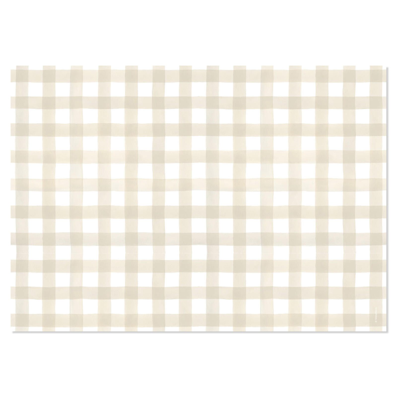 Papiertischset BUFFALO PLAID 4 Sujets à 12 Blatt