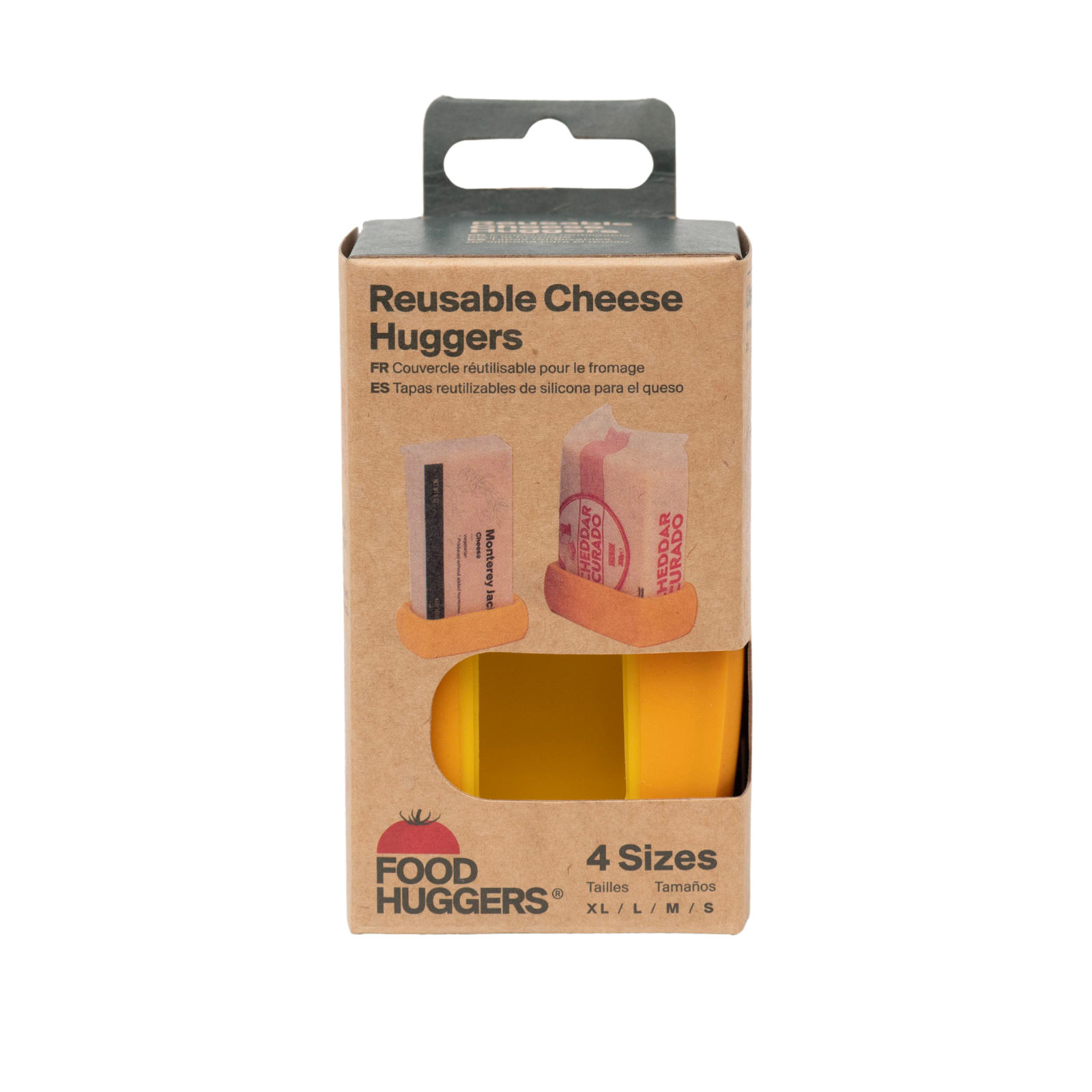 Cheese Huggers 4er-Set Yellow 