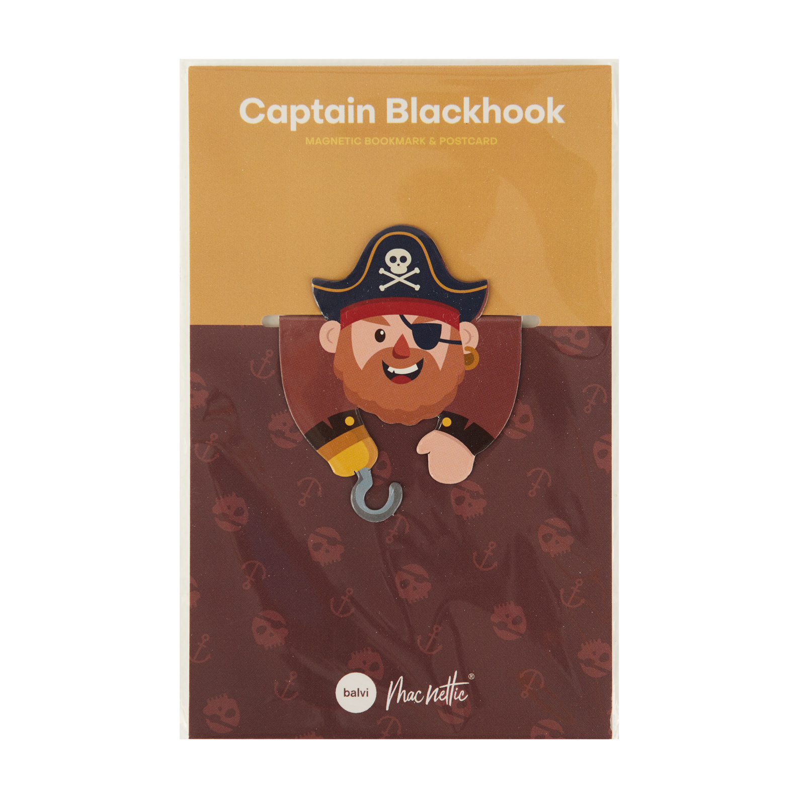 Buchzeichen Macnettic CAPTAIN BLACKHOOK