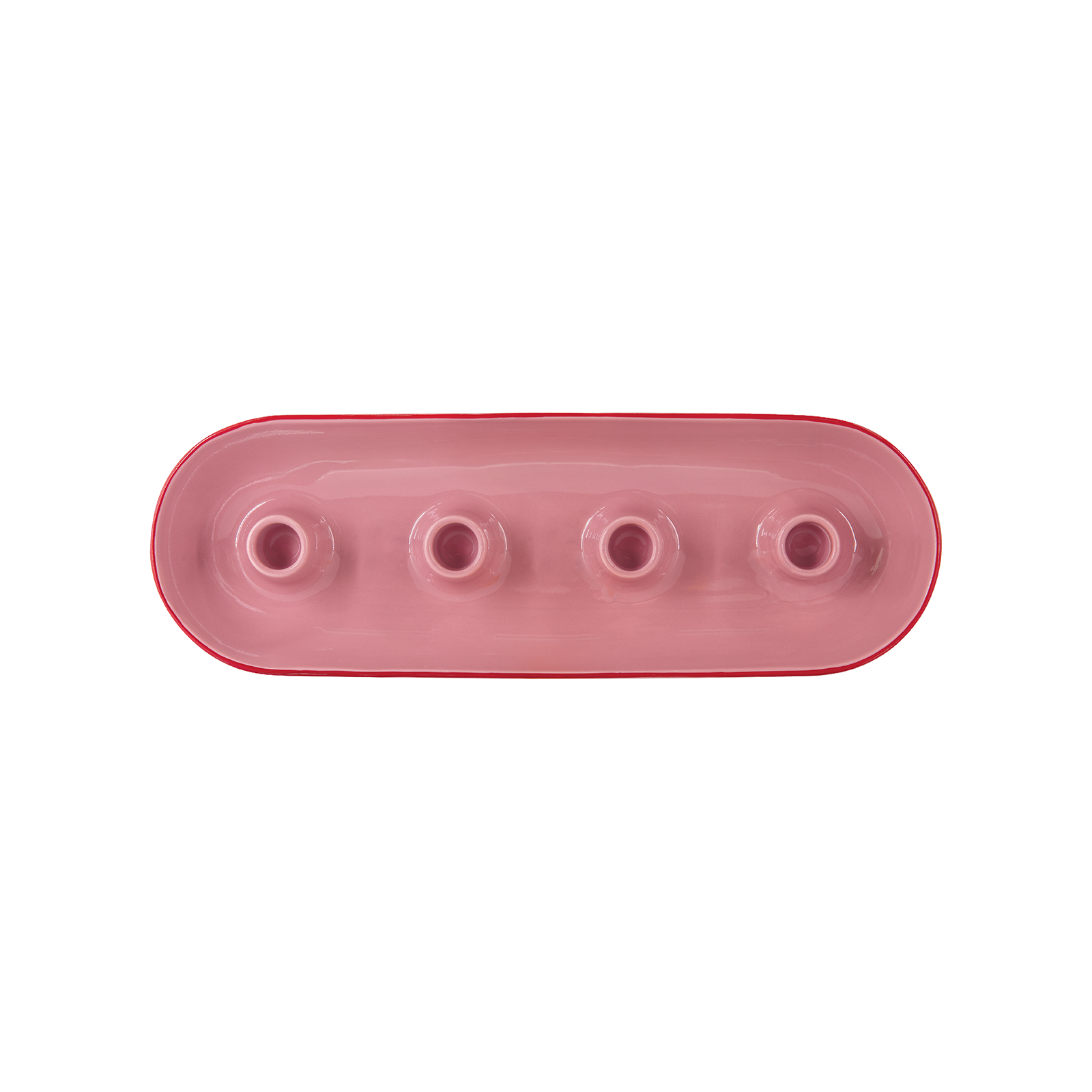 Adventskranzschale Lucia rose oval