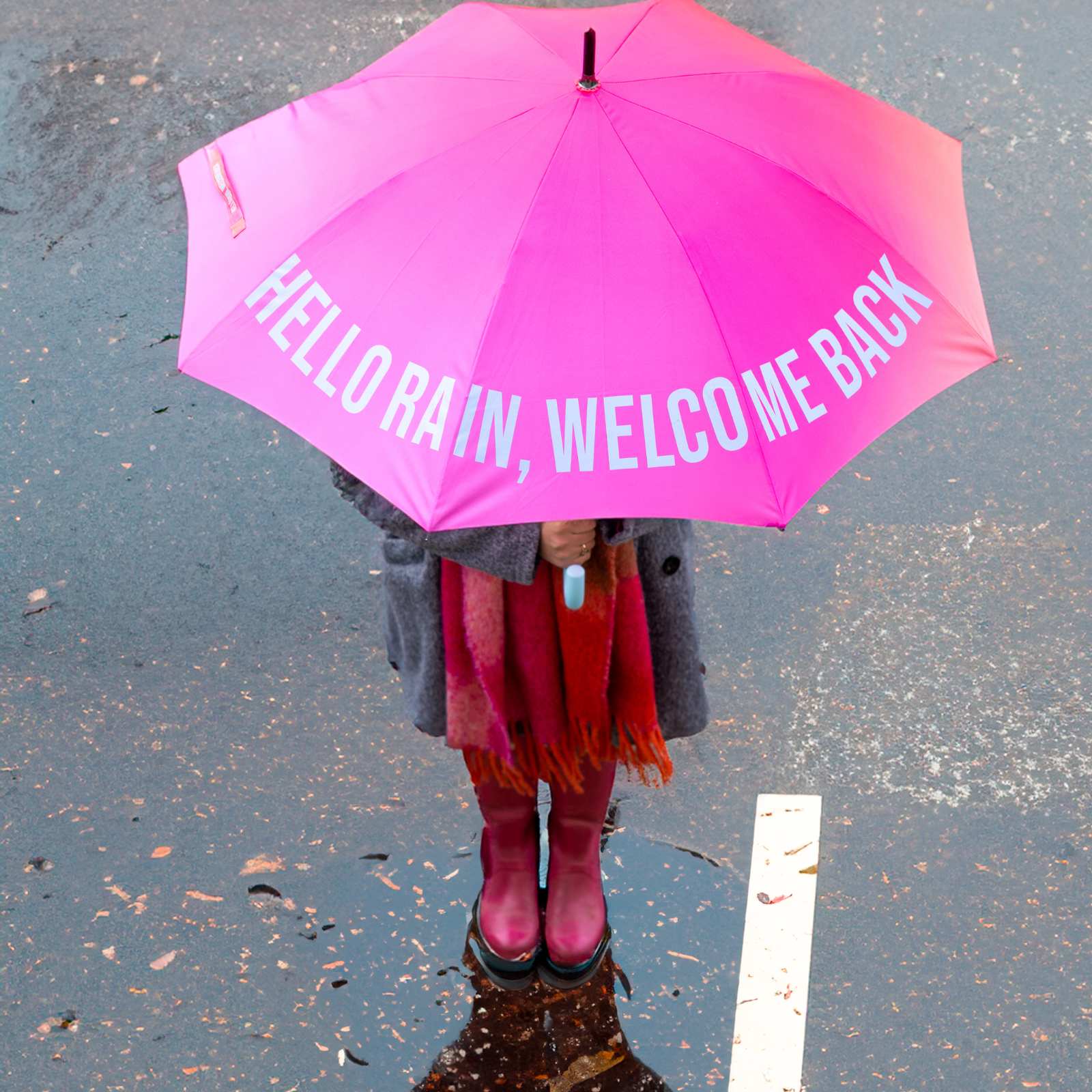 Stockschirm RAIN, WELCOME BACK gradient