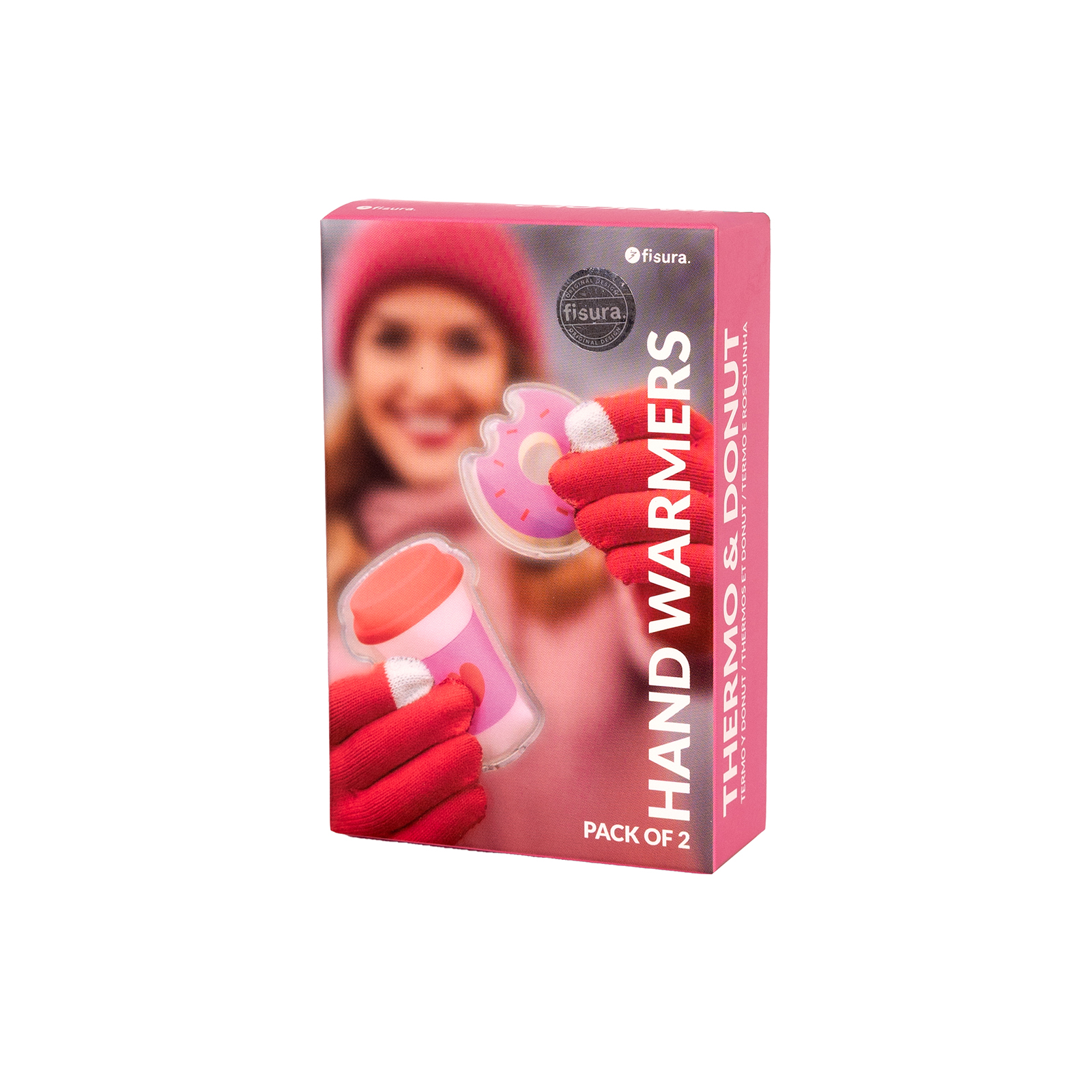 Hand warmer THERMO & DONUT pack of 2