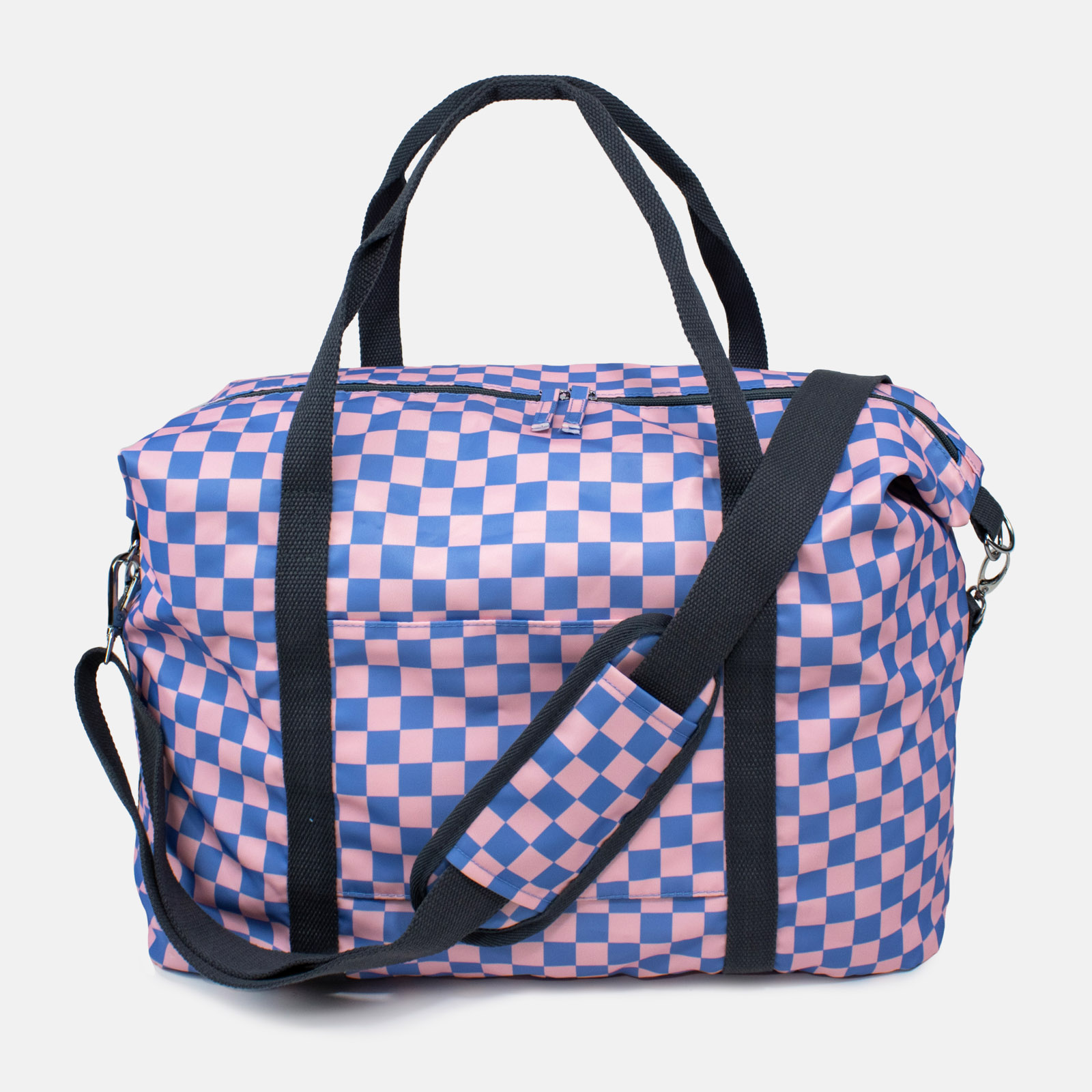 Weekender Checkerboard - Pink+Blue 