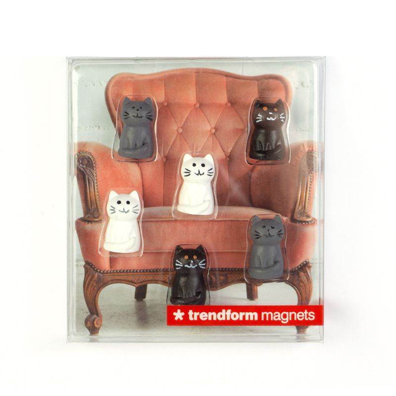 Magnets CAT set of 6  