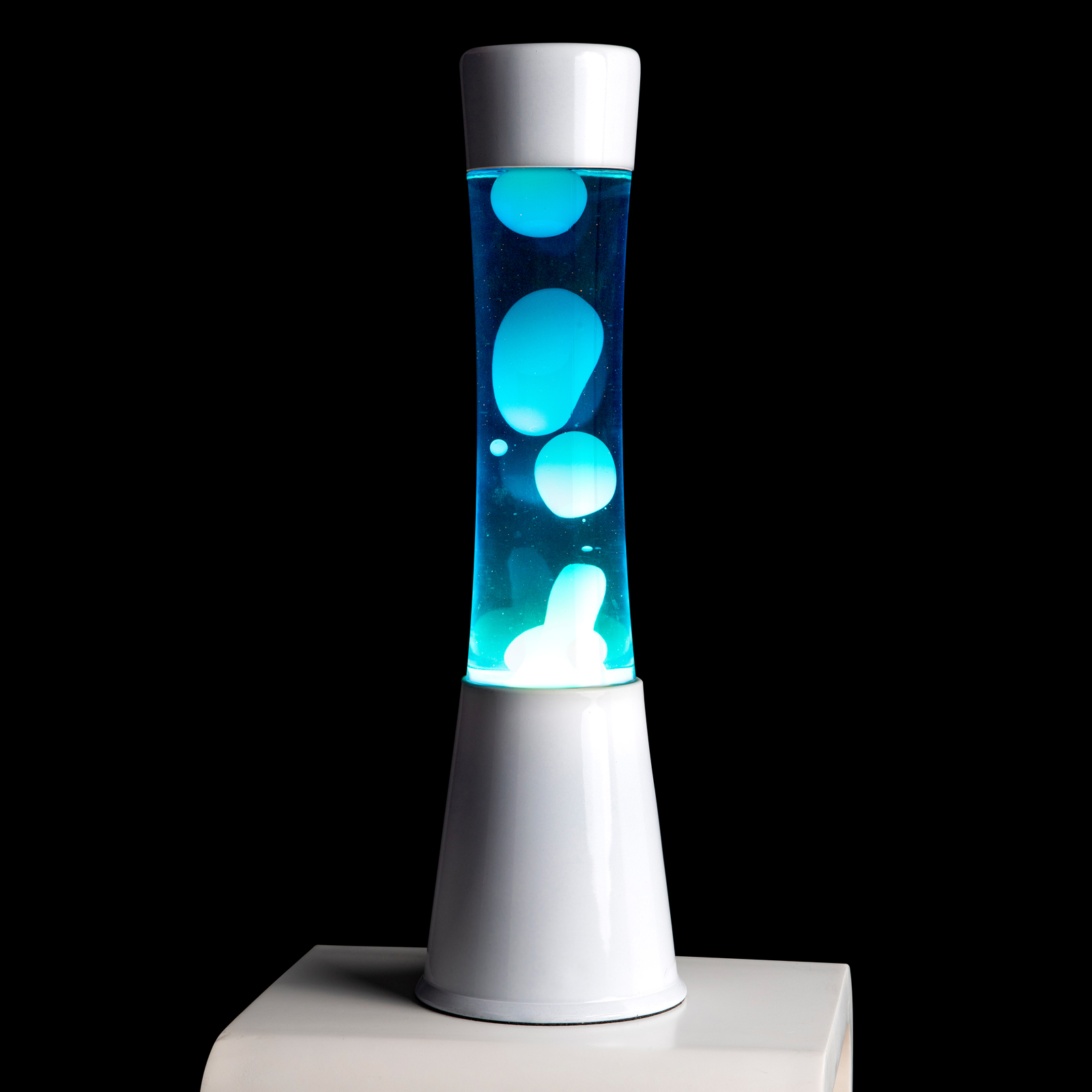 Lava Lamp TOWER cyan 