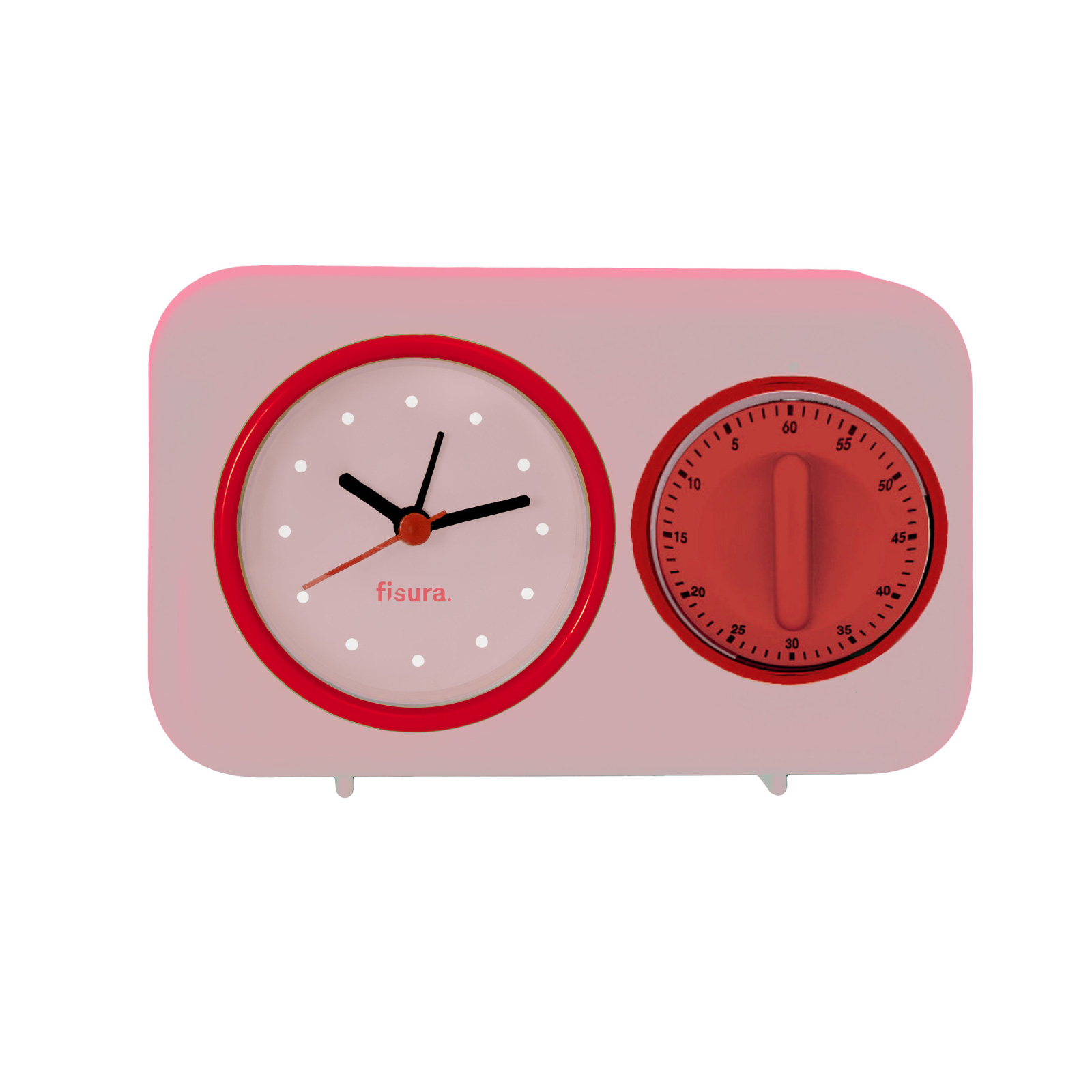 RETRO KITCHEN TIMER pink 