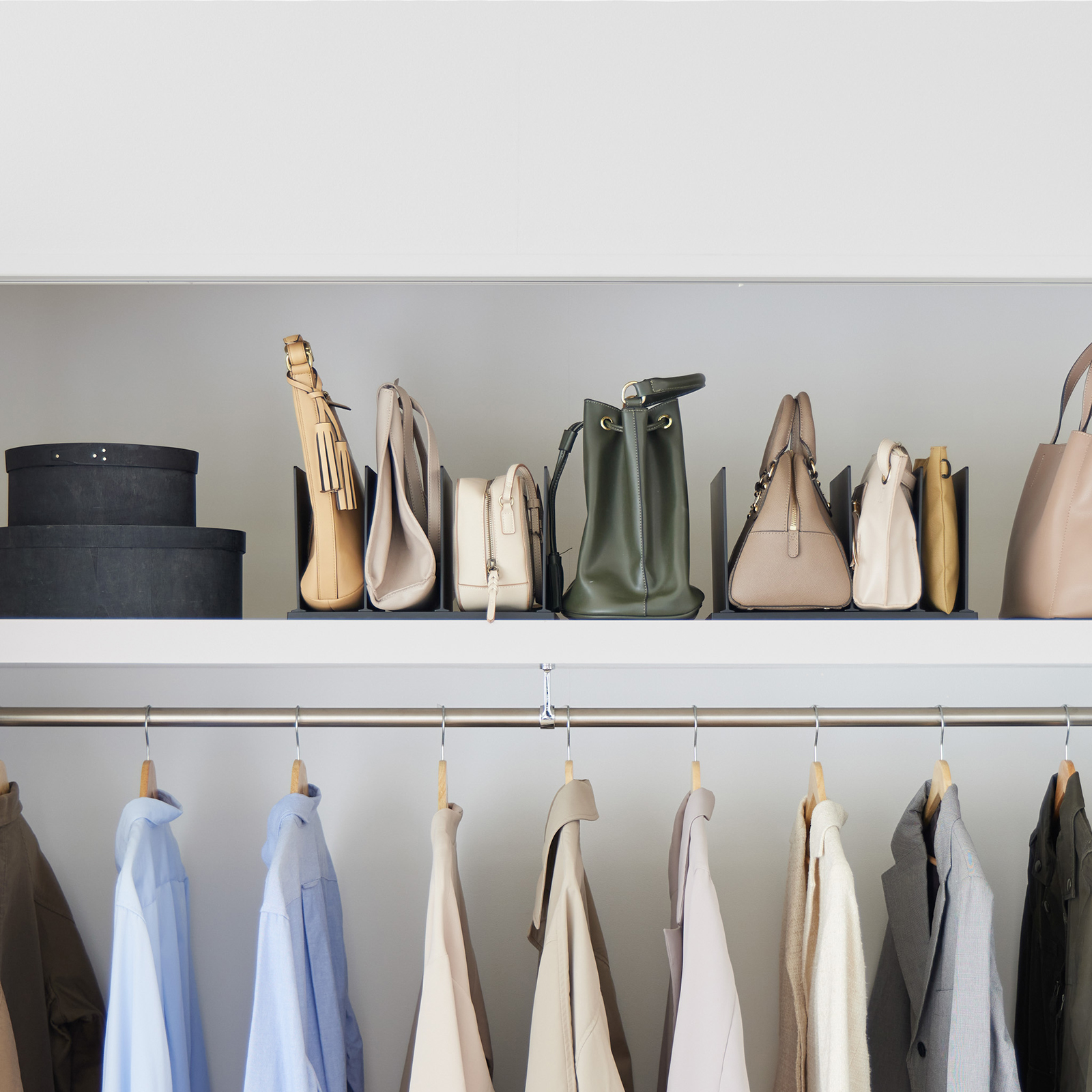 Verstellbarer Taschen-Organizer TOWER schwarz