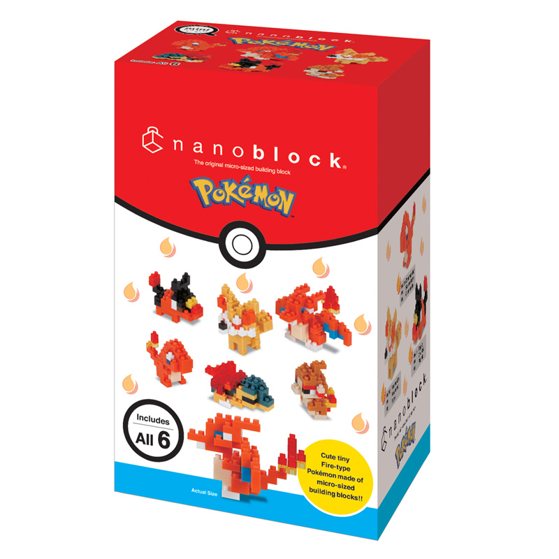 Mininano Pokémon Fire GIFT box 