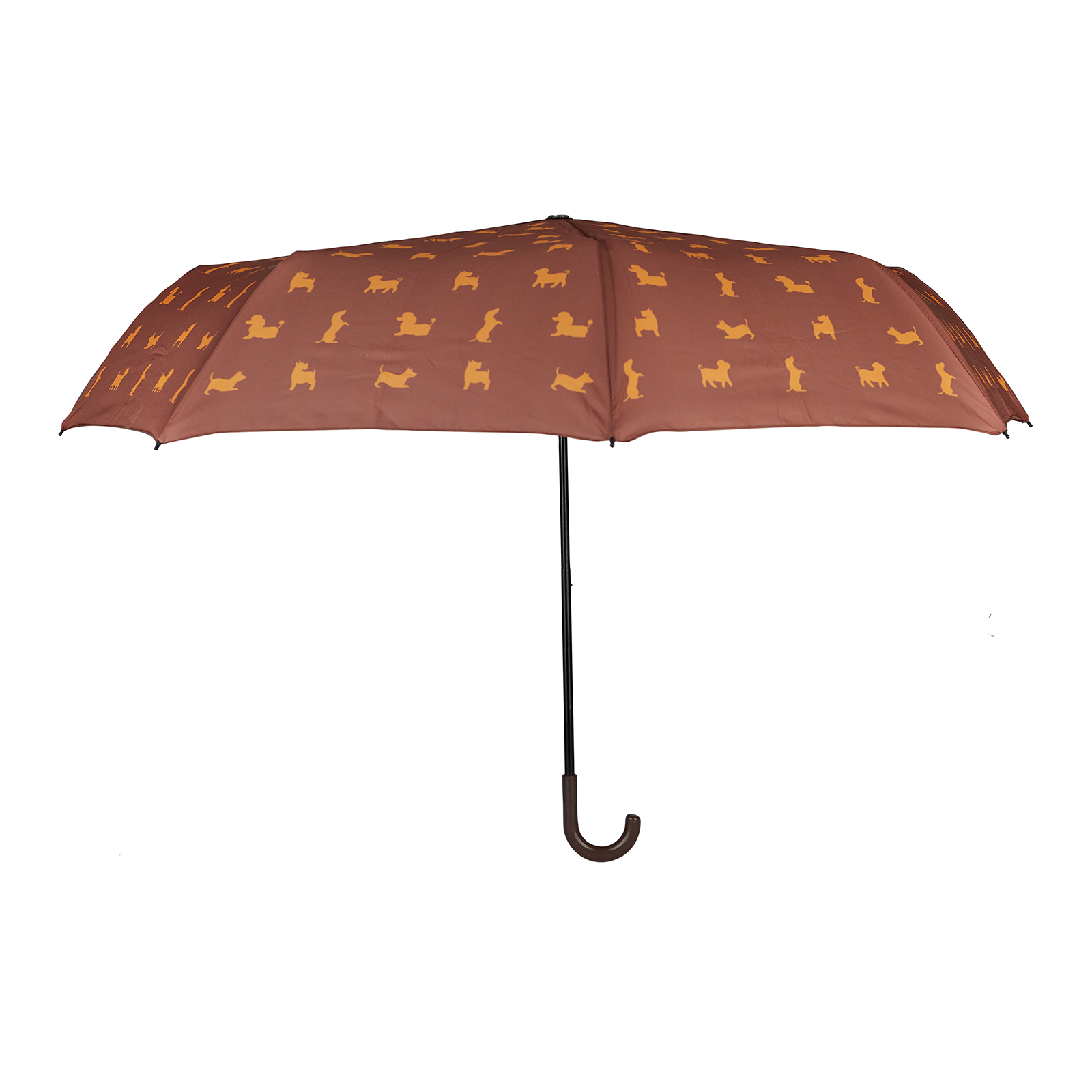 Schirm PUPPY  braun mit Cover