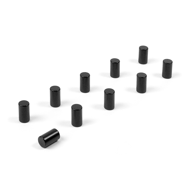 Magnets MAGNUM black set of 10 