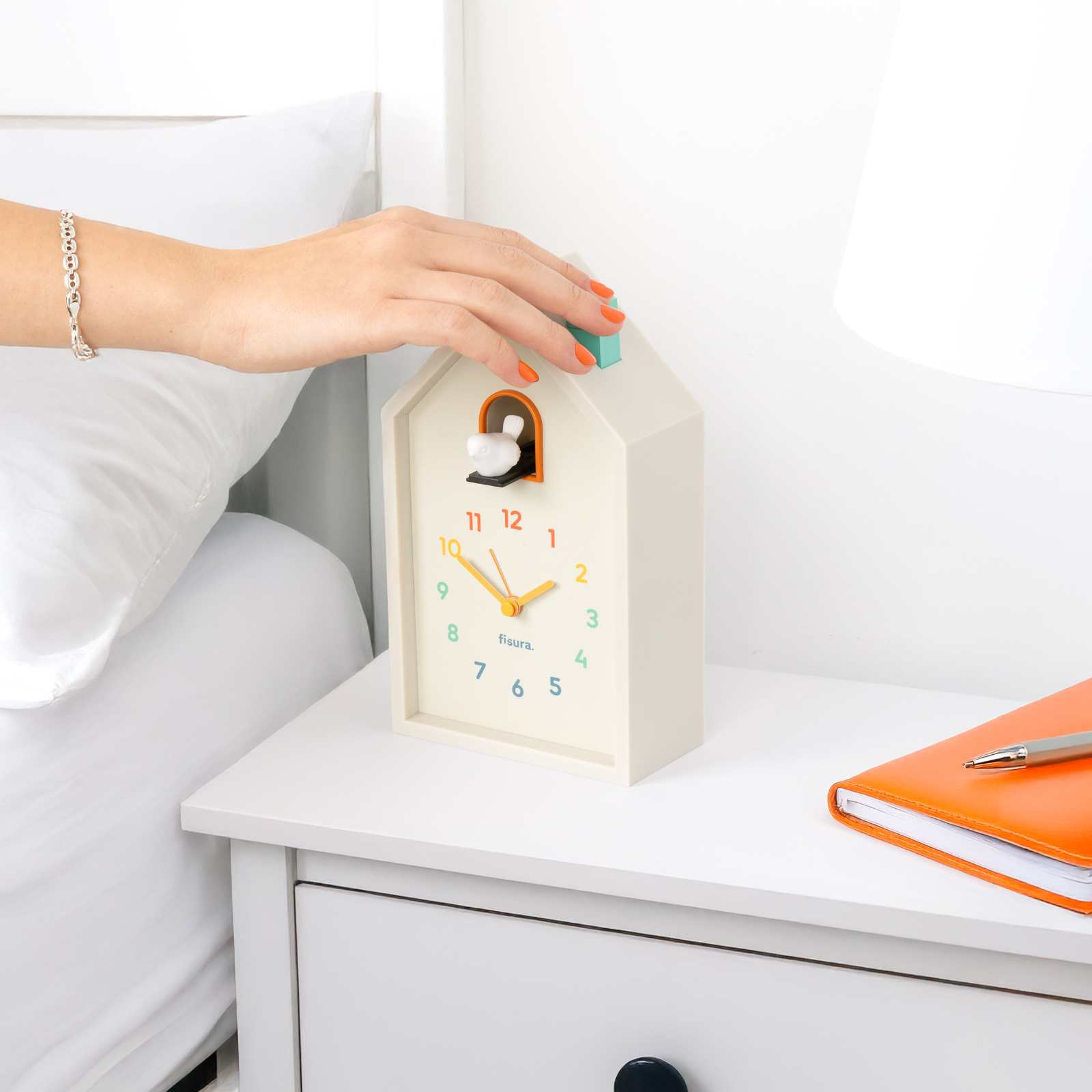 CUCKOO ALARM CLOCK multicolor 