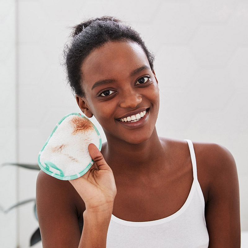 MAKEUP REMOVER Pads green 