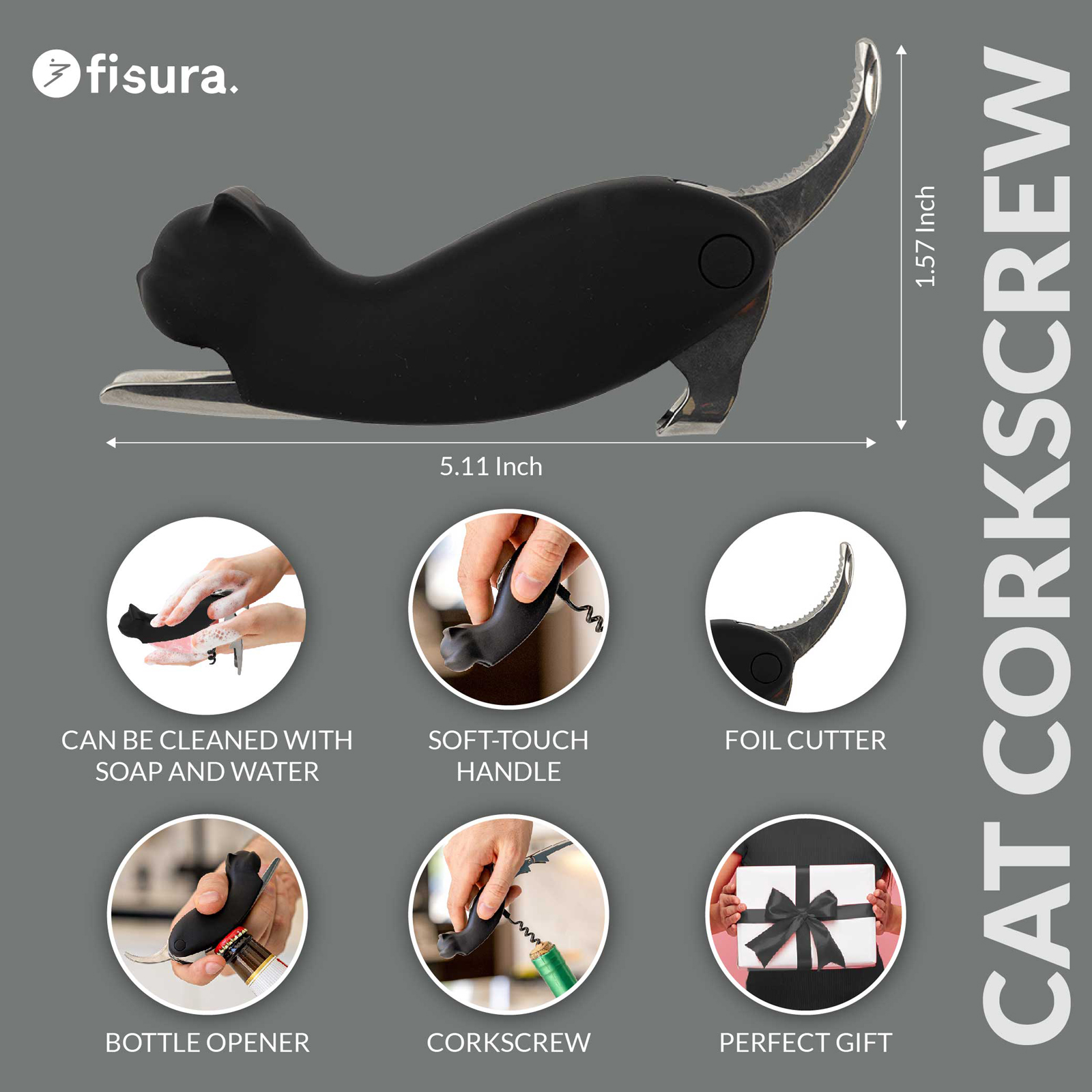 Cat corkscrew