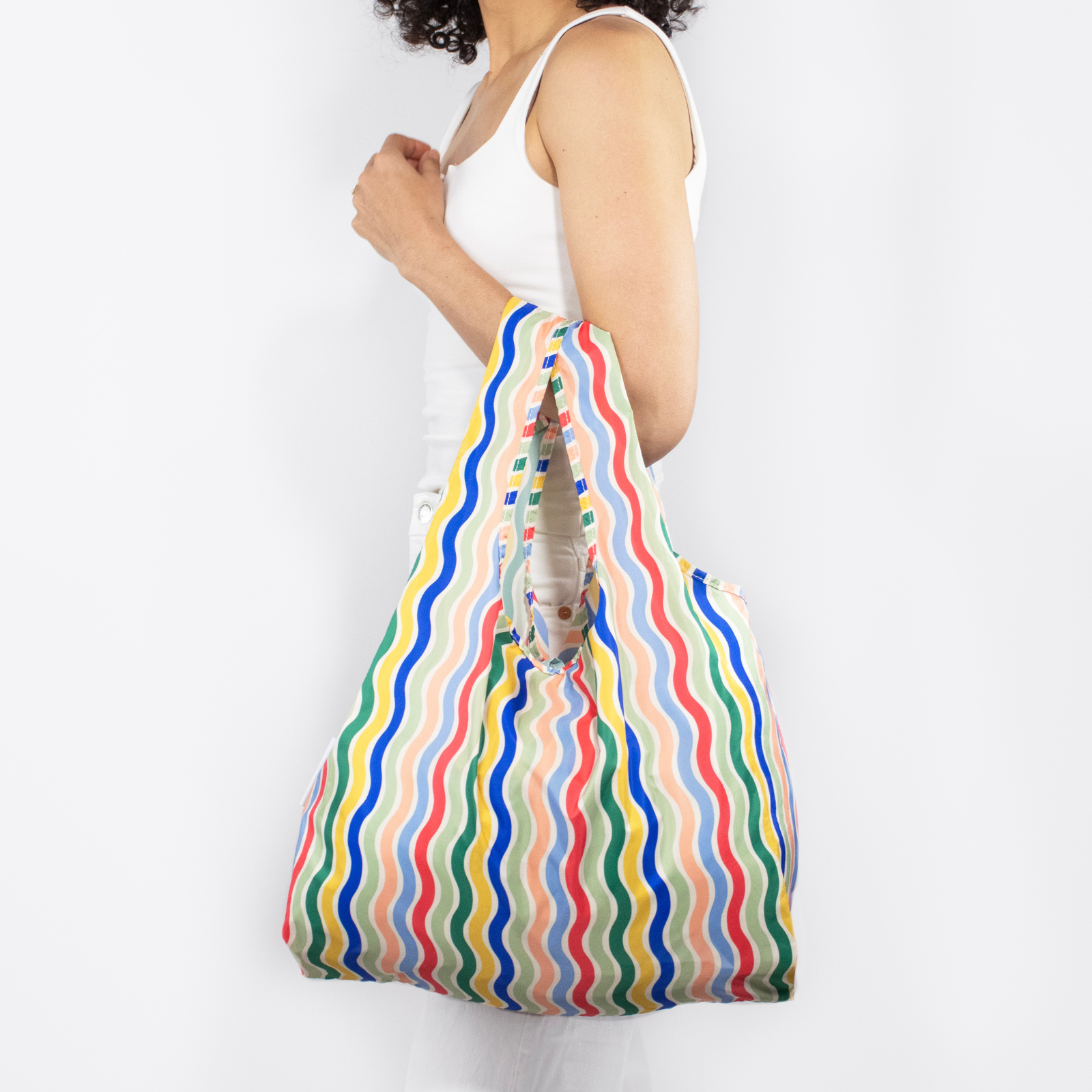 Medium Bag Rainbow Waves 