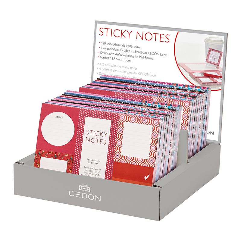 Display für STICKY NOTES leer für 20 Stück