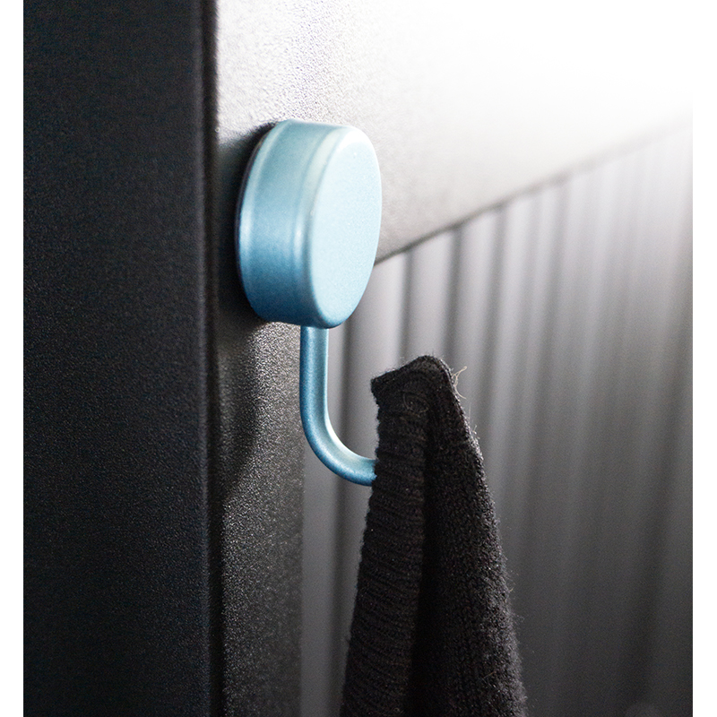 Magnetic hook PORTA set of 2 blue 