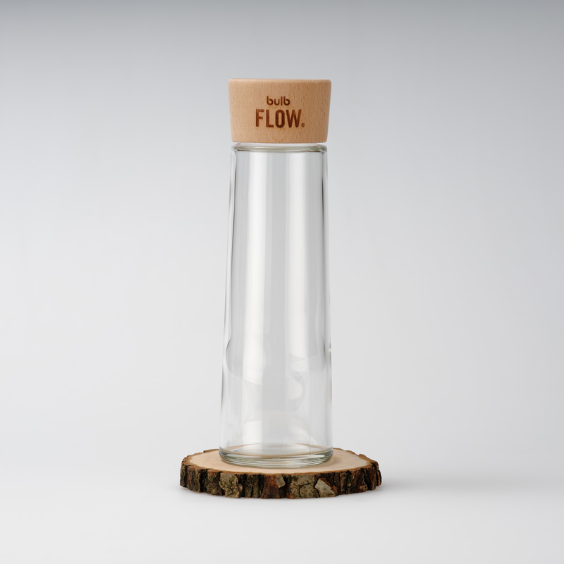 Trinkflasche BULB FLOW Glas 540 ml
