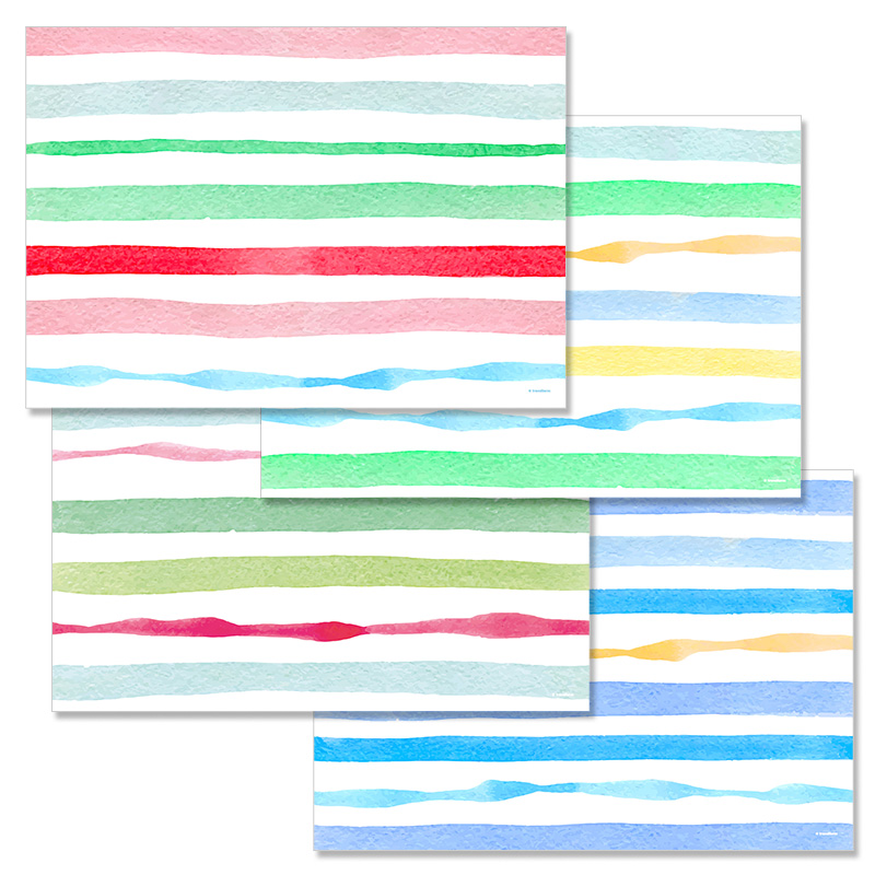 Paper placemat WATERMELON 4 x 12 sheets
