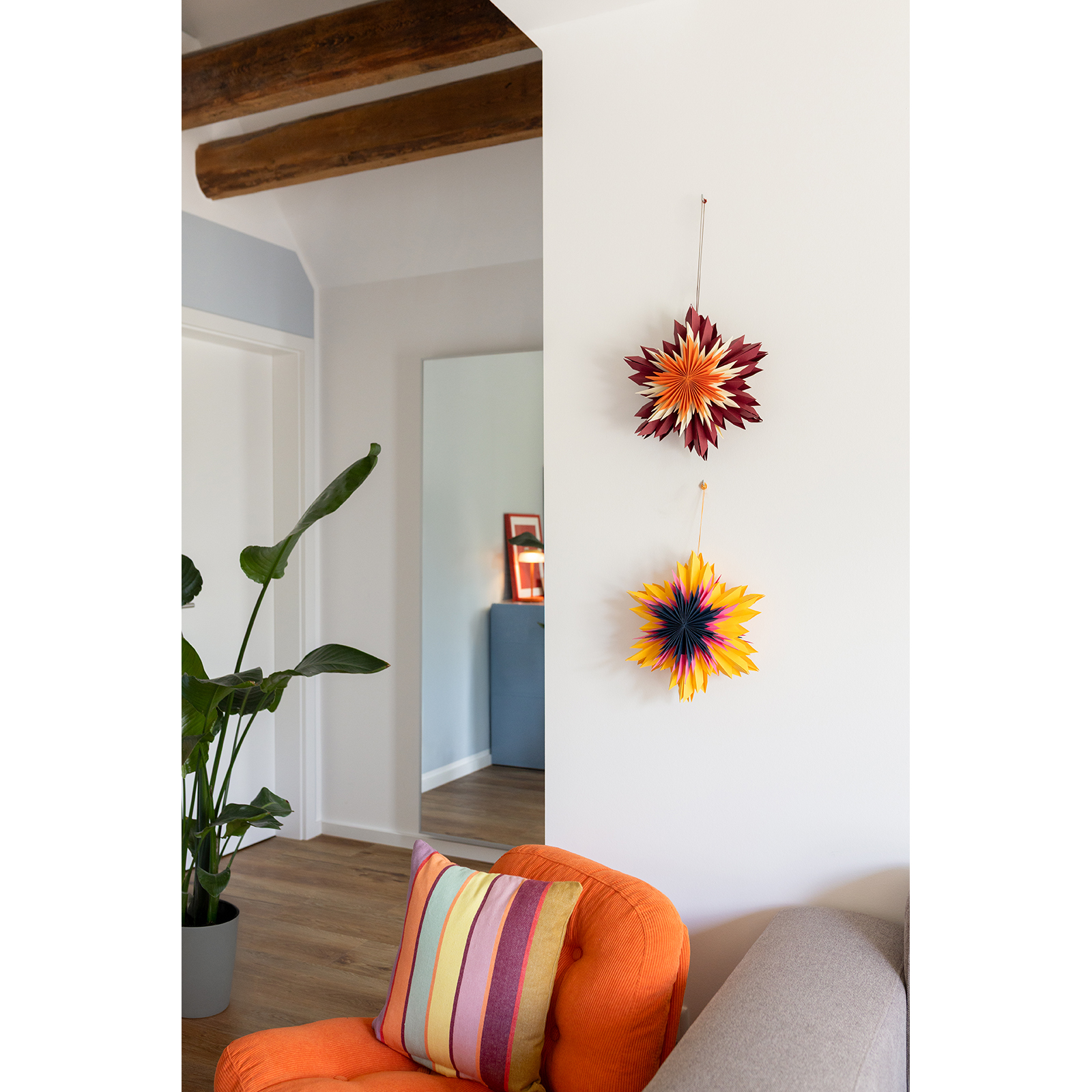 Papiersterne Nova, 2er-Set