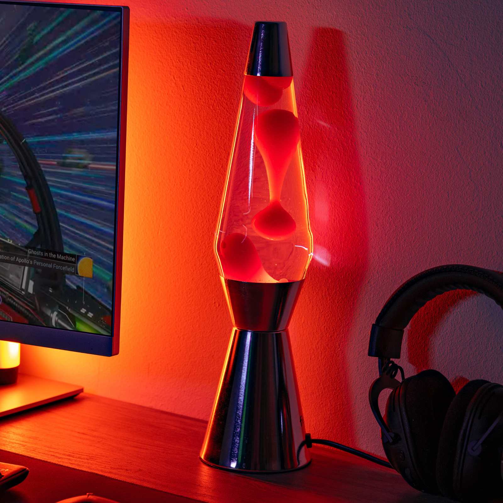 Lava Lamp BULLET red