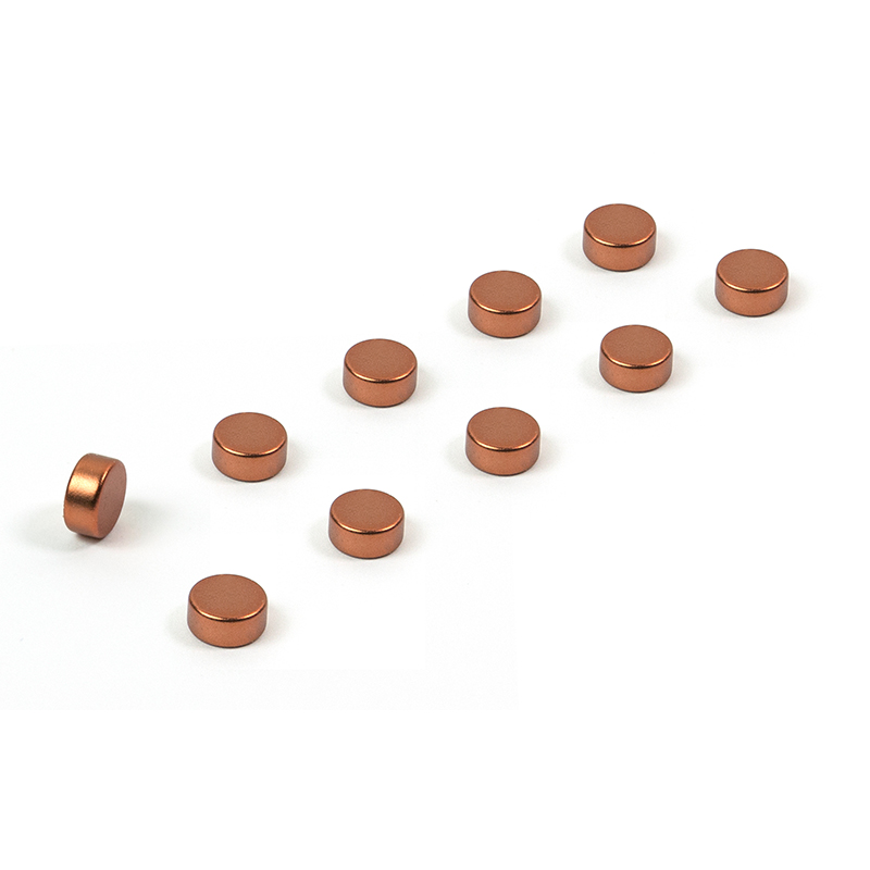 Magnets STEELY set of 10 copper 