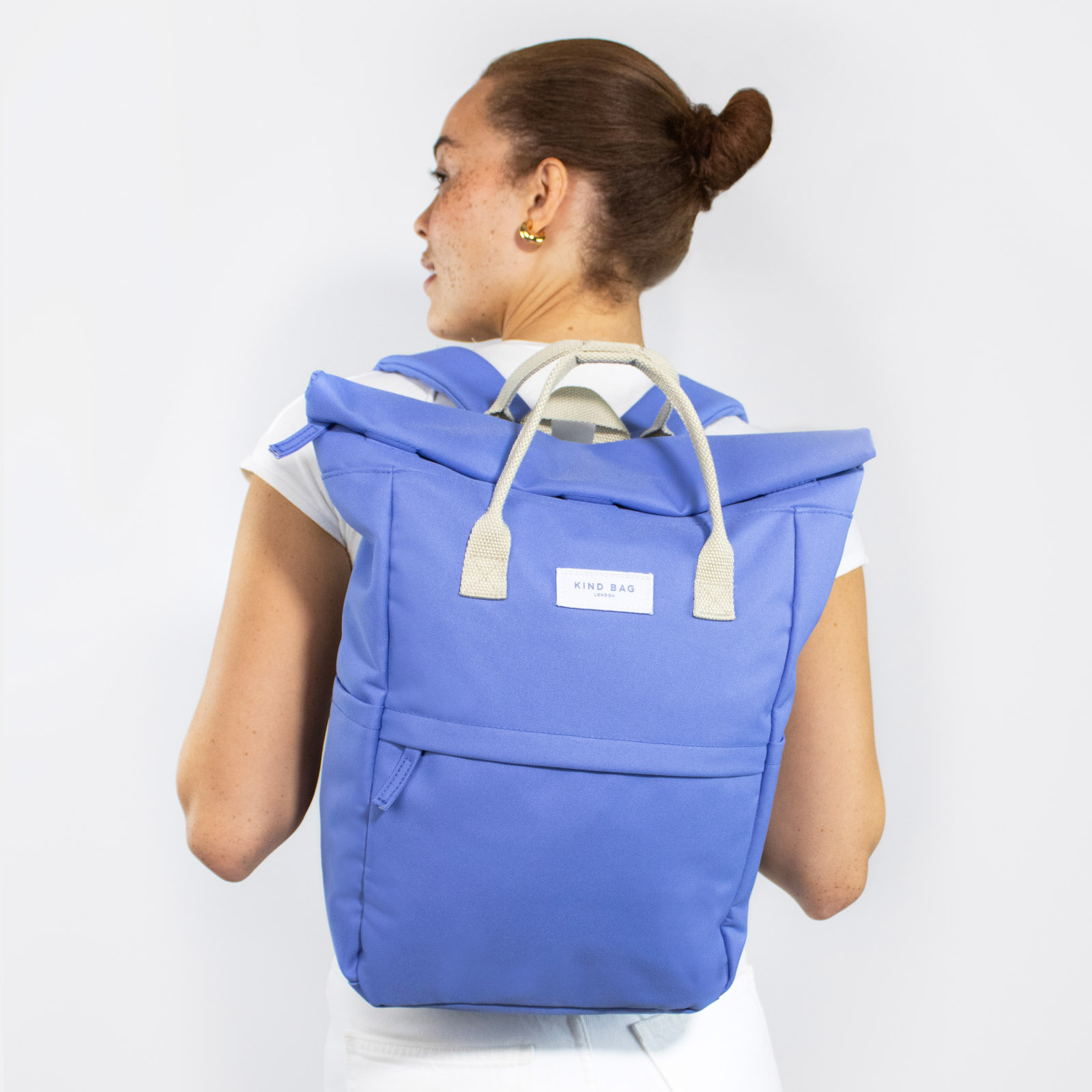 Medium Backpack Dusty Blue 