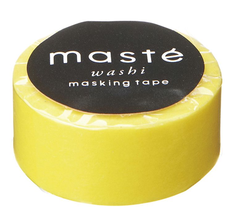 Masking tape MASTÉ BASIC yellow 