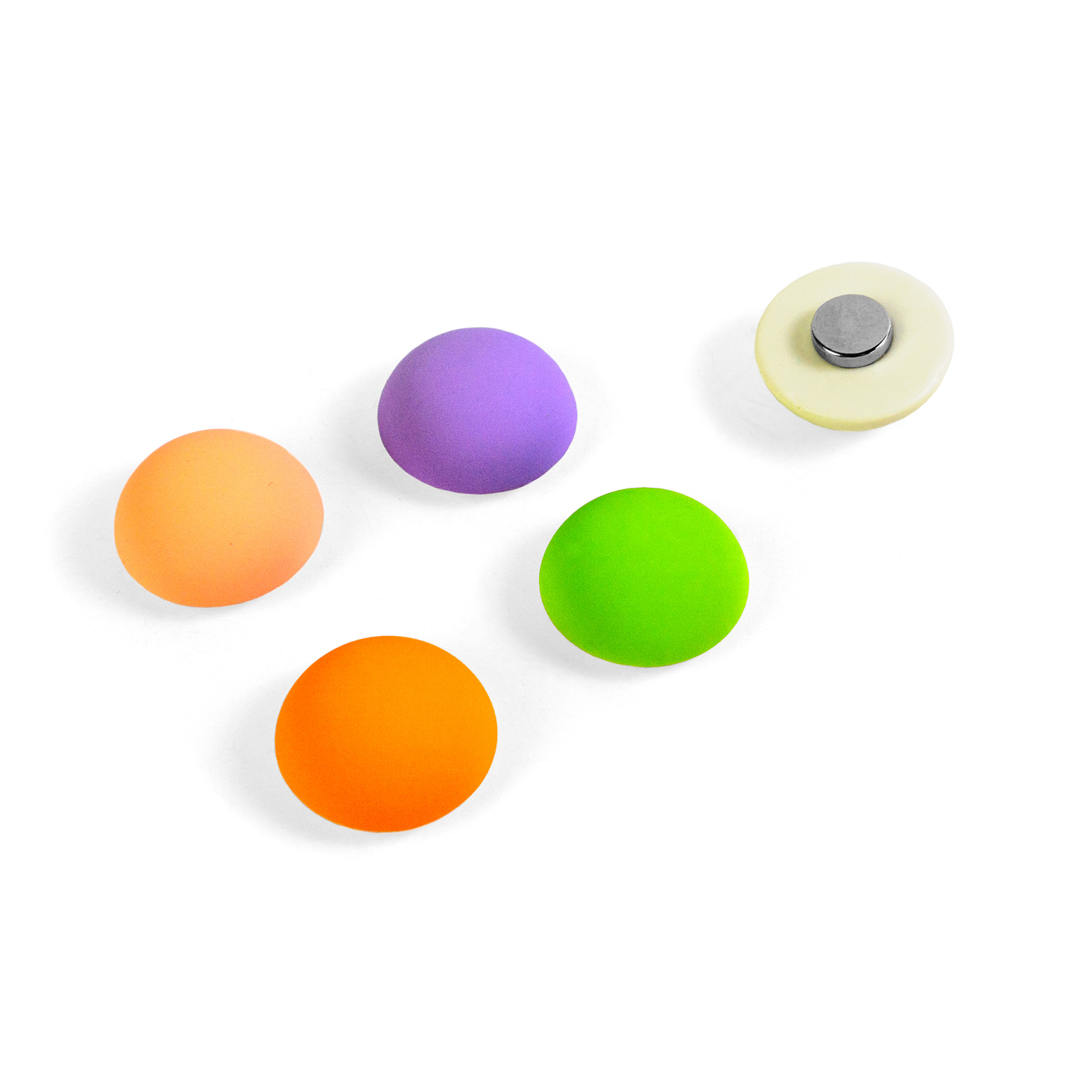 Magnets JOY set of 5 multicolor 