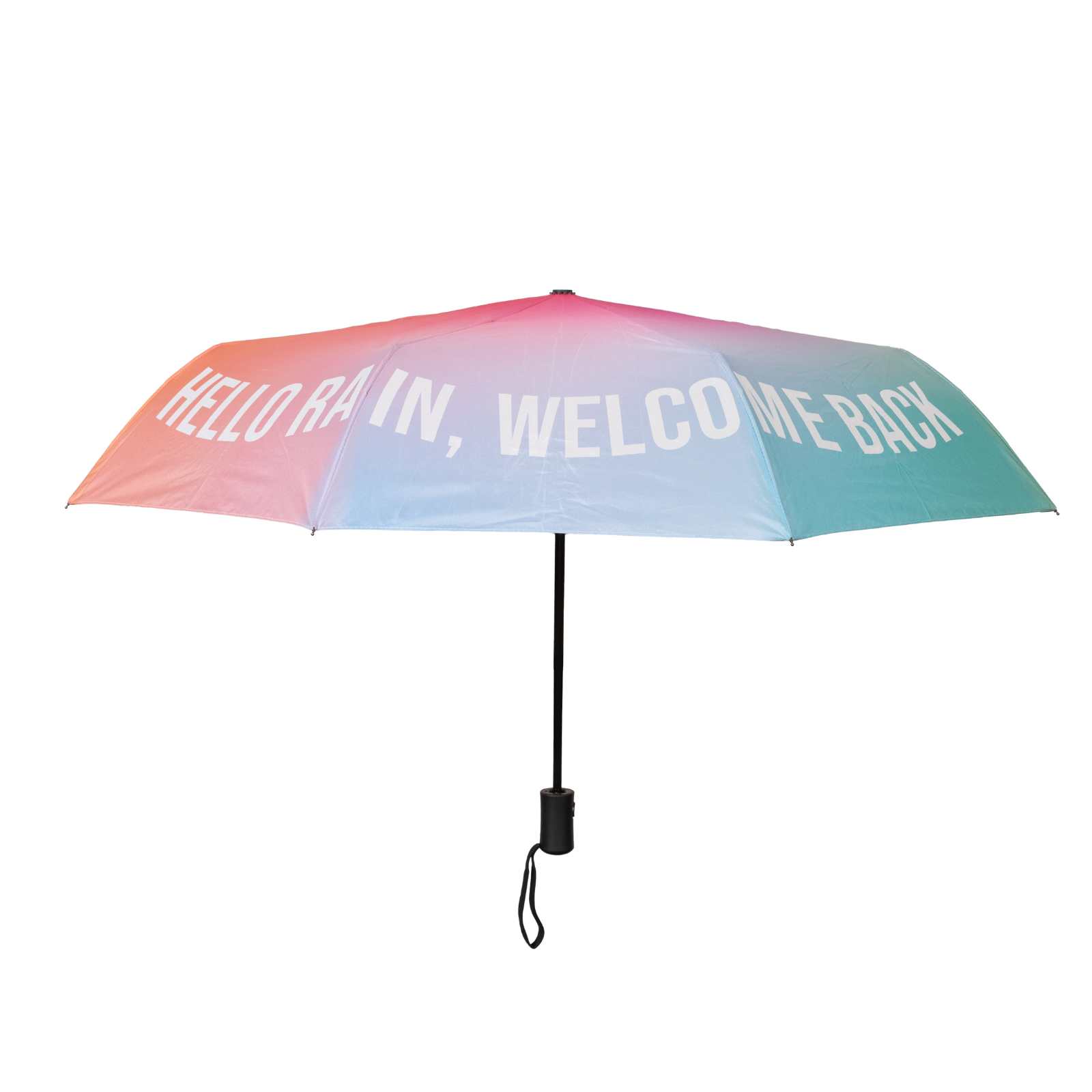 Schirm HELLO RAIN WELCOME BACK