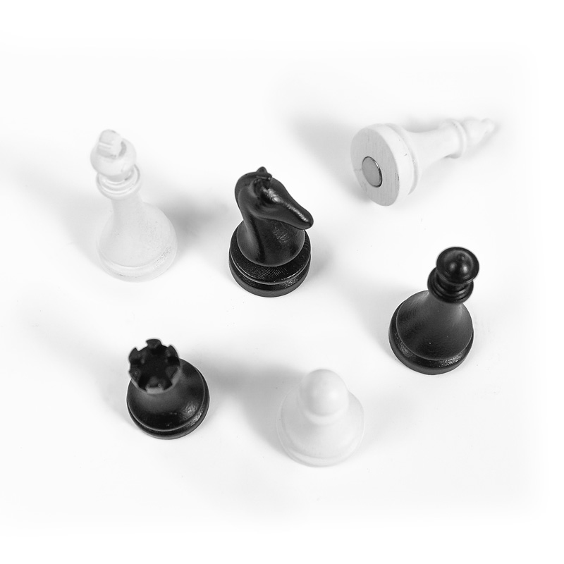 Aimants CHESS set de 6 multicolore 