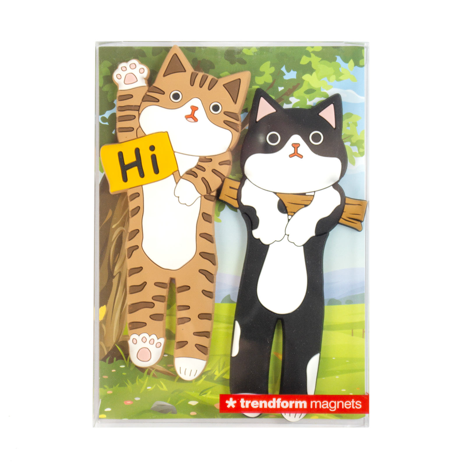 Magnetic hook KITTY CAT 2 set of 2 multicolor 