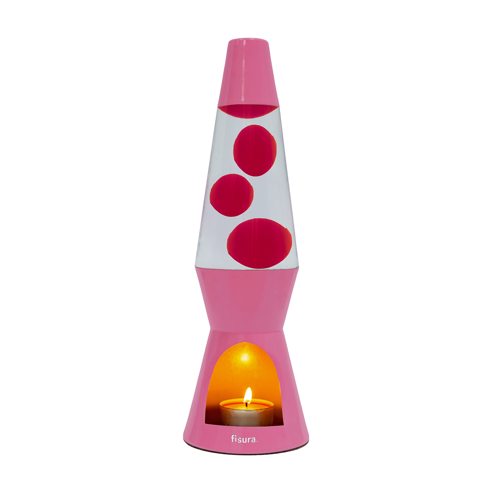 Lava Lamp T-LIGHT - flow pink