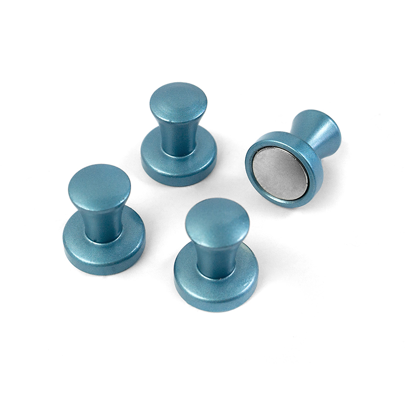 Superstrong Magnets MINI-MAX set de 4  bleu