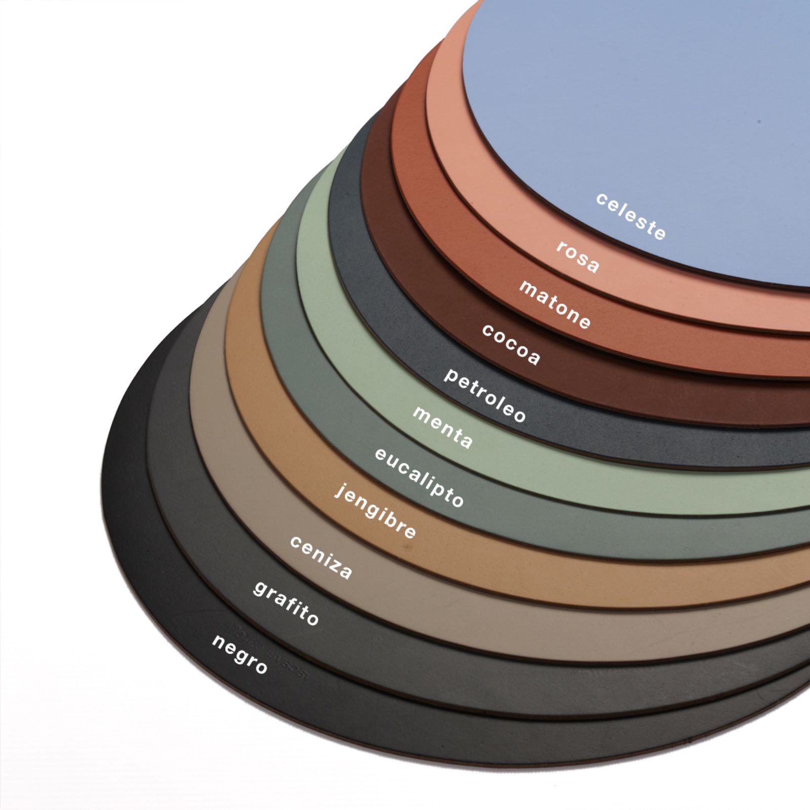 Ruca Round Placemat Eucalyptus
