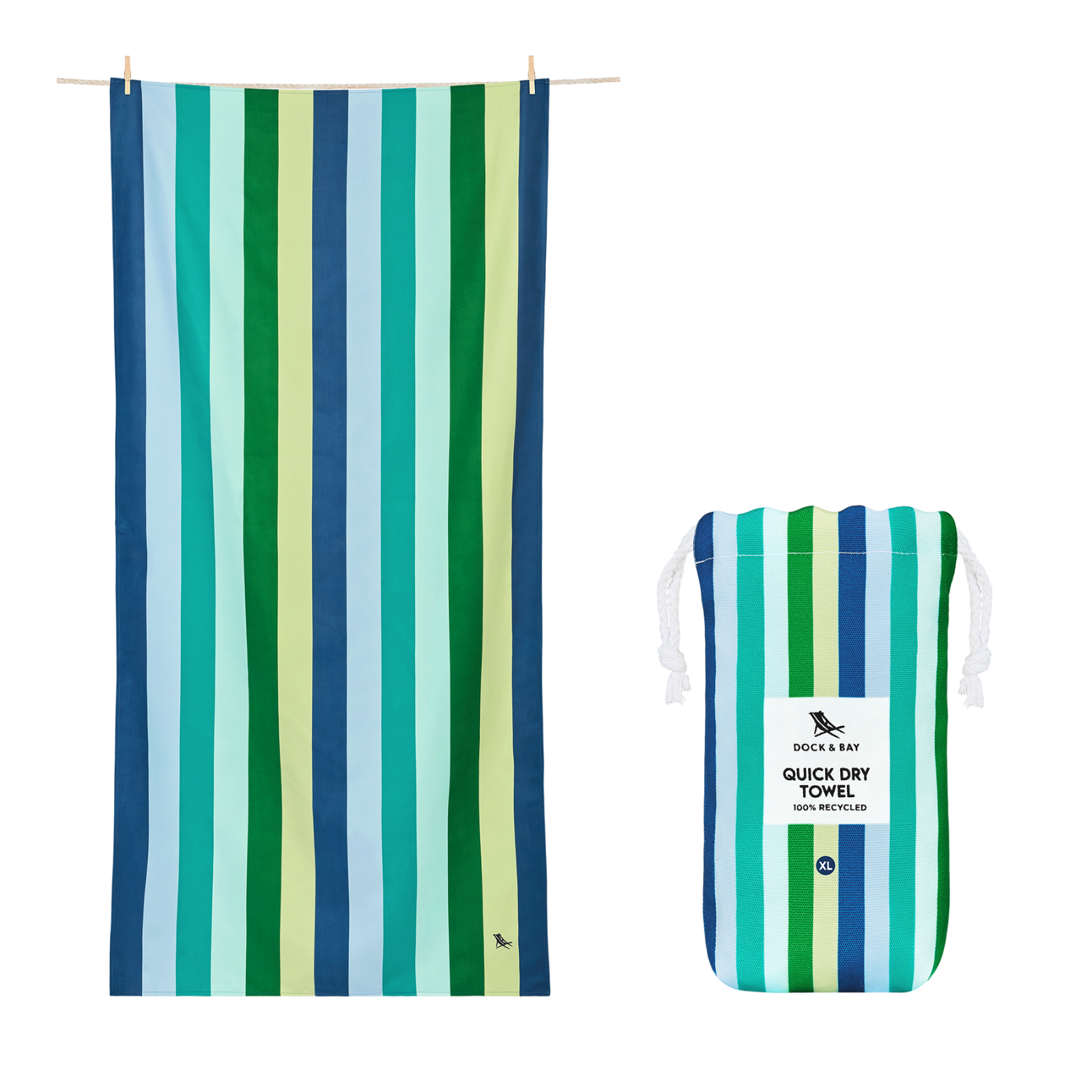 Towel SUMMER XL Cool Lagoon 