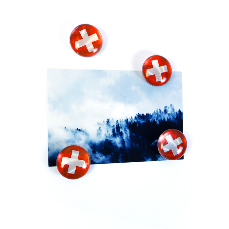 EYE magnets SWISS CROSS set of 4 