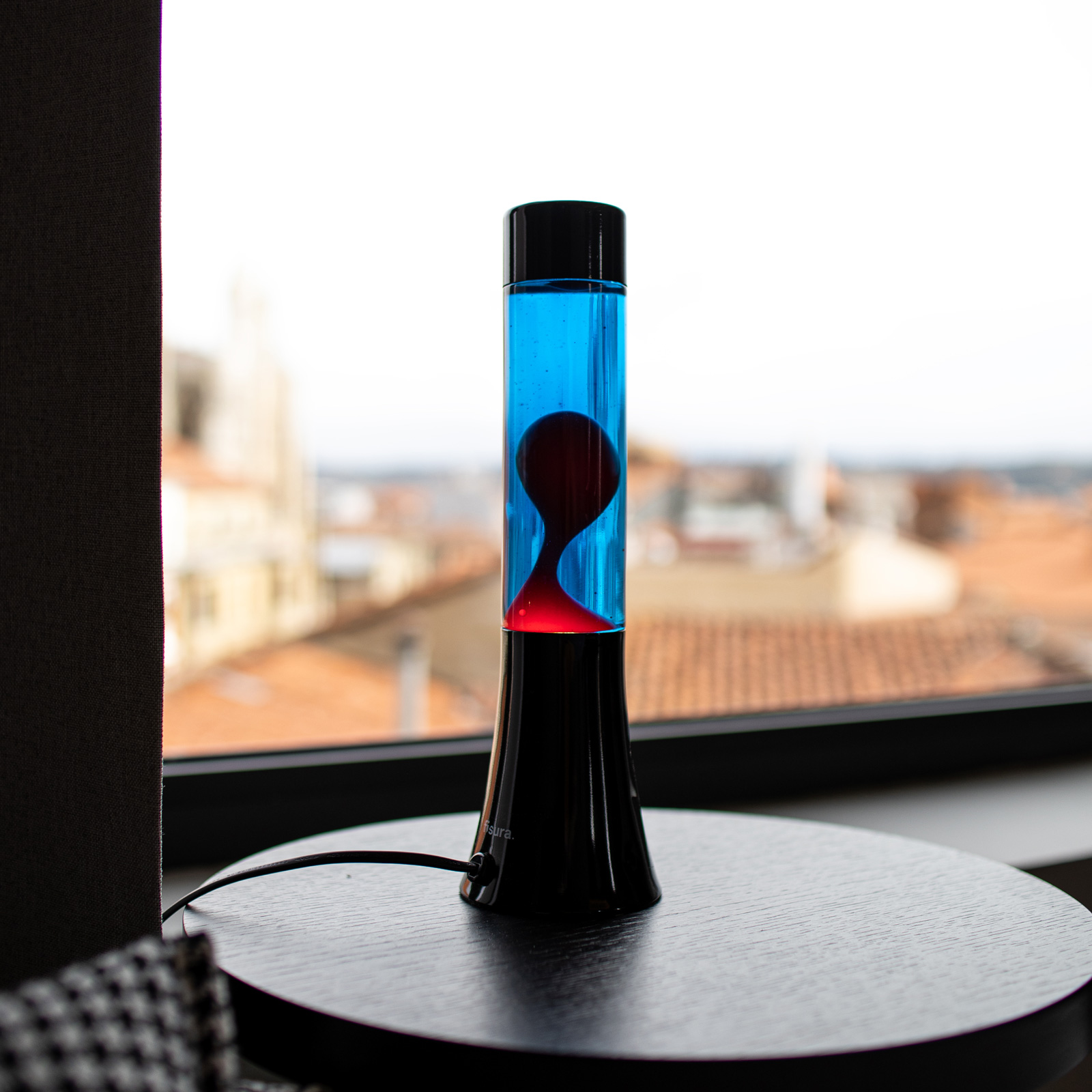 Lava Lamp MINI red & blue 