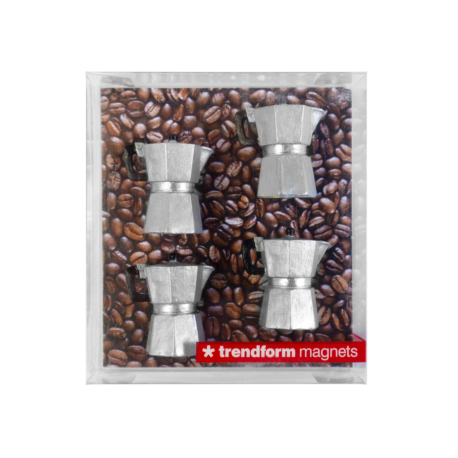 Magnets MOKA set of 4 multicolor 