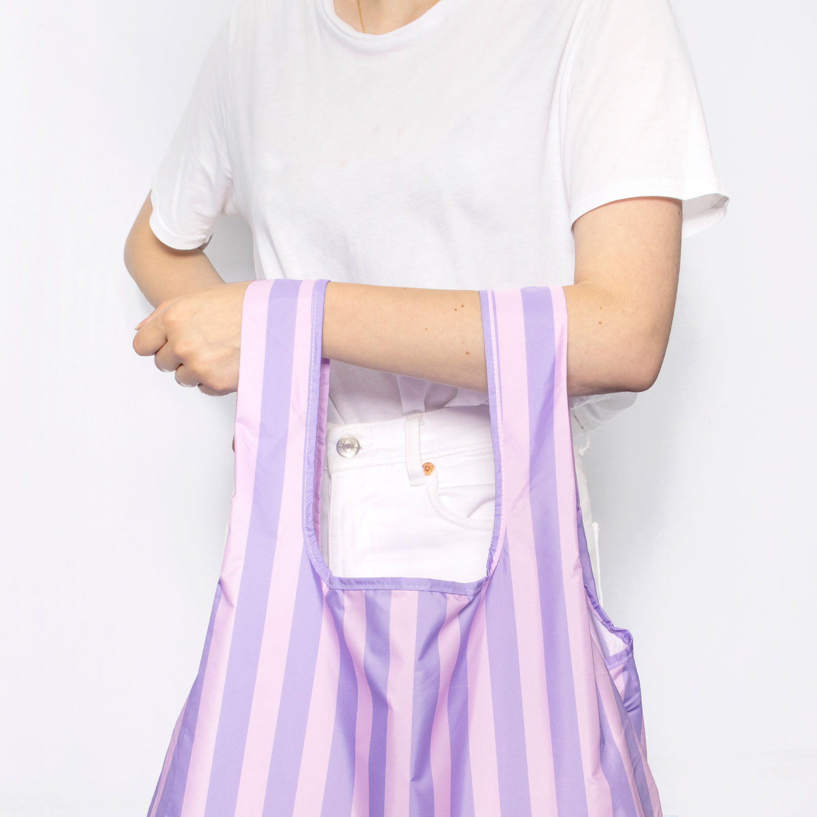 Medium Bag Purplestripes 