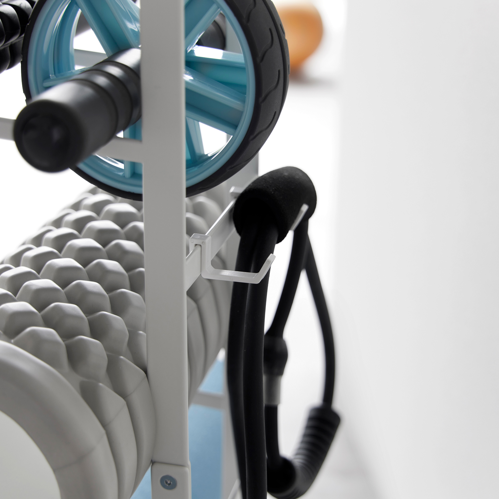 Support d'équipement de fitness TOWER blanc
