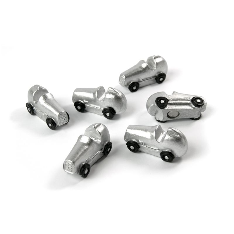 Magnets RACE CAR set of 6  