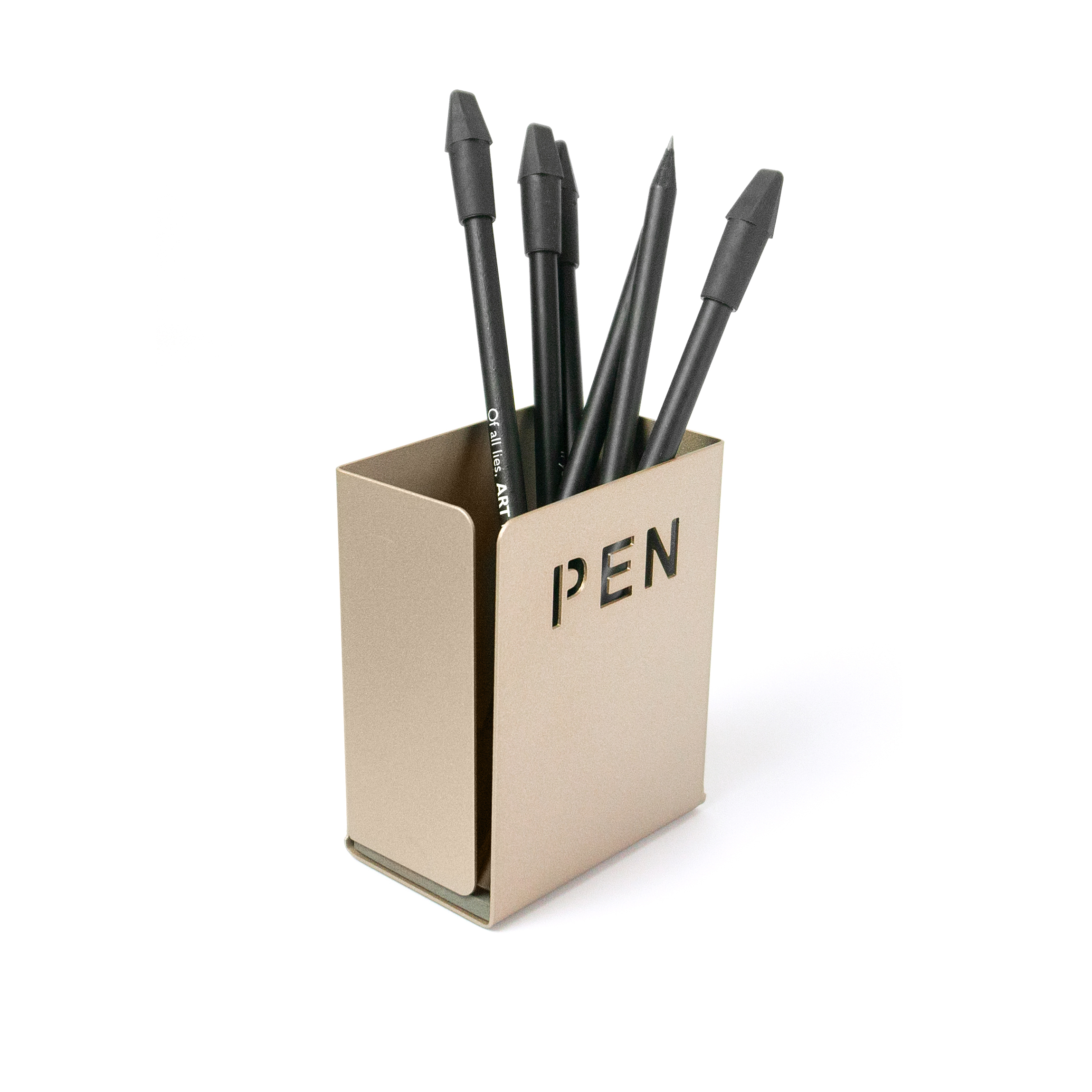 Pen holder PEN champagne 