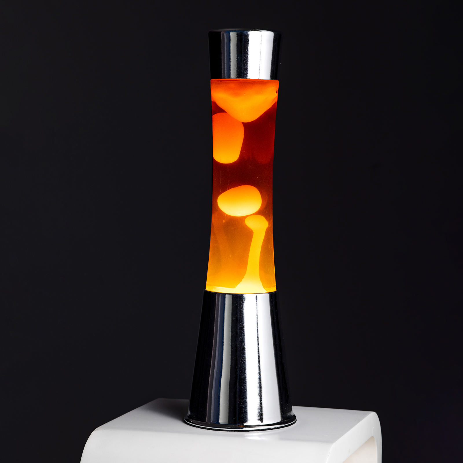 Lava Lamp TOWER amber 