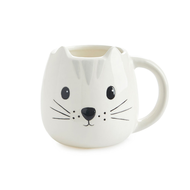 Tasse KITTY weiss 