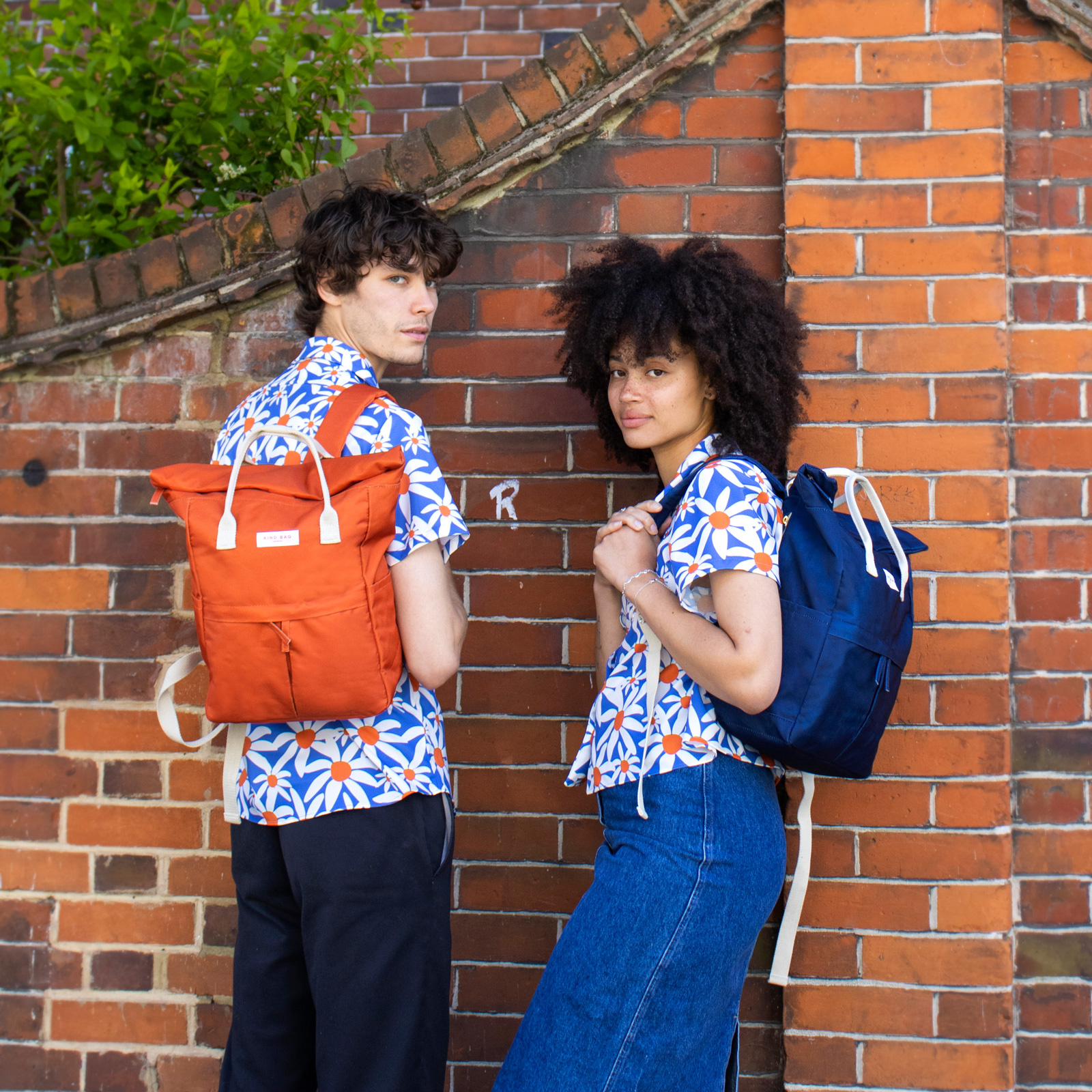 Medium Backpack Burnt Orange  